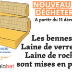 Nouvelles bennes en déchèterie